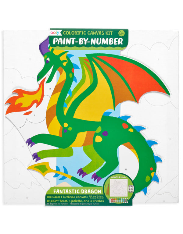 Ooly Colorific Canvas Kit Paint-by-Numbers