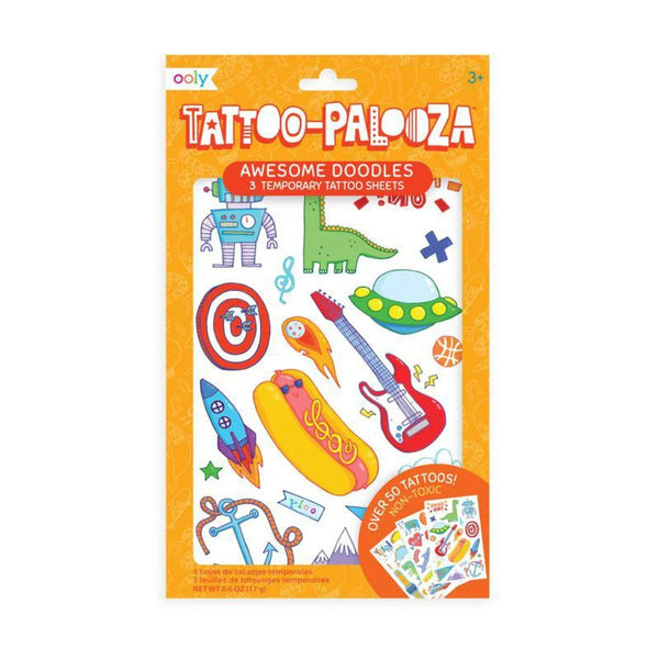 Ooly Tattoo-Palooza Temporary Tattoos | Awesome Doodles