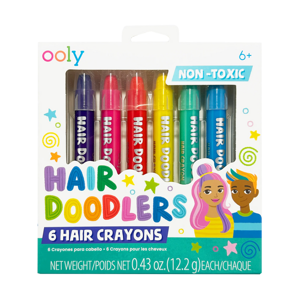 Ooly | Hair Doodlers Hair Crayons 6pk