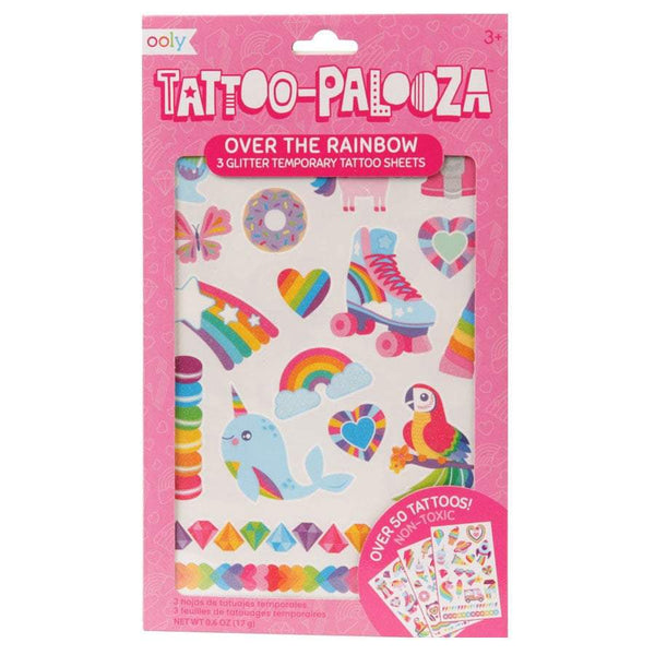 Ooly Tattoo-Palooza Temporary Tattoos | Over the Rainbow