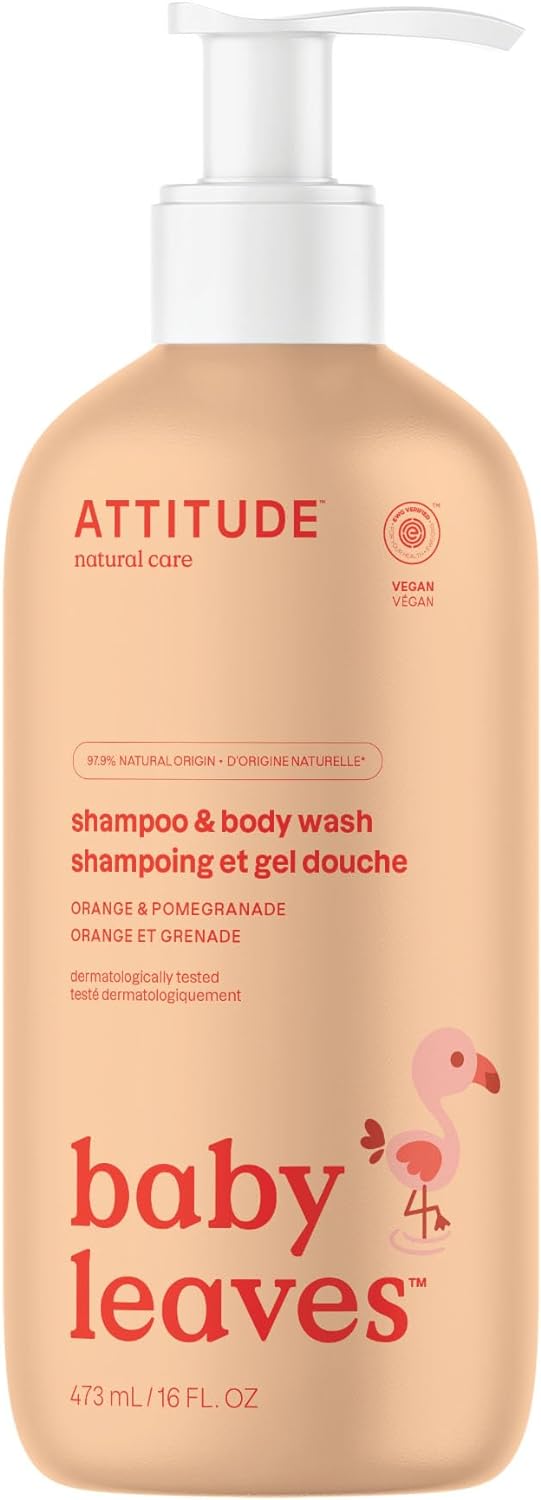 Attitude | Shampoo and Body Wash | Baby Leaves (473 mL)