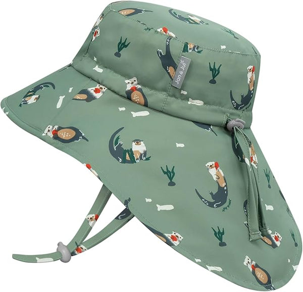 Jan and Jul Gro-With-Me Aqua-Dry, Water-Repellent Adventure Hat | Otter