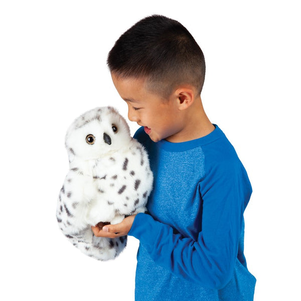 Folkmanis Snowy Owl Hand Puppet