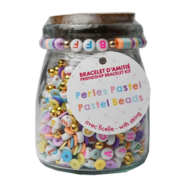 DIY Bead Jar | Pastel