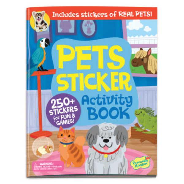 Peaceable Kingdom Pets Sticker Activity Book