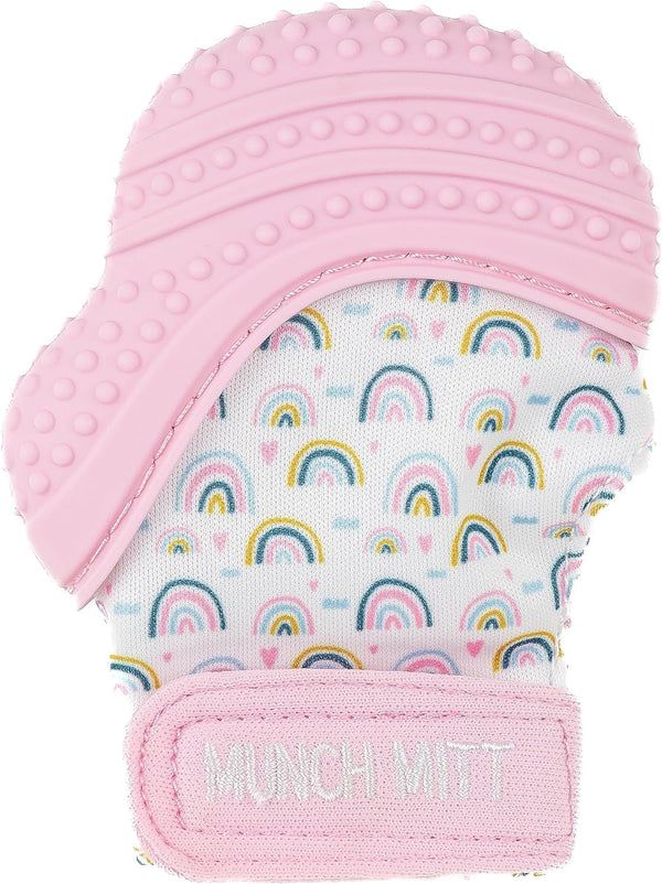 Munch Mitt | Pink Rainbow