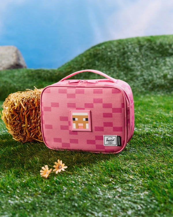 Little Herschel | Minecraft Pop Quiz Lunch Box | Pink Sheep
