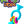 Toy with colorful loops and blue base on a white background, featuring 'Pipsquigz' branding.
