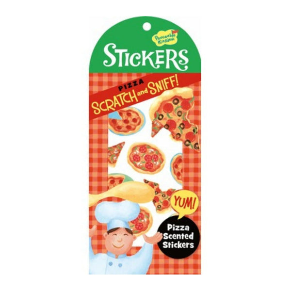 Peaceable Kingdom Scratch and Sniff Pizza Stickers