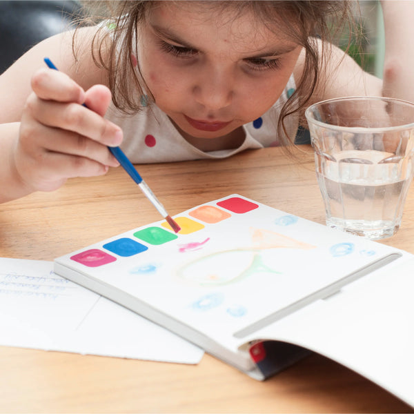 Kikkerland | Postcard Paint Book