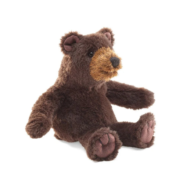 Folkmanis |Mini Brown Bear Finger Puppet