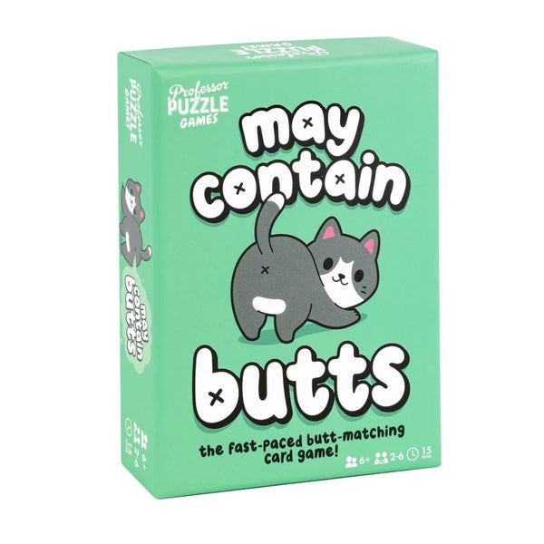 Professor Puzzle | May Contain Butts Card Game