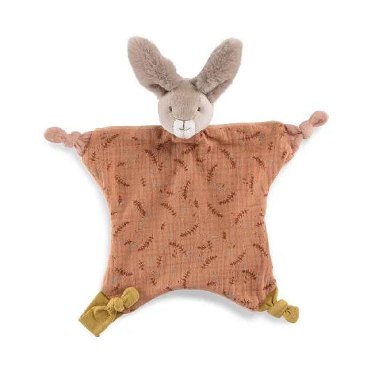 Moulin Roty | Trois Petits Lapins Clay Rabbit Cuddle Toy