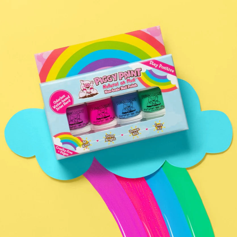 Piggy Paint Rainbow 4 Box Set |Toronto, Canada – Jill and the Beanstalk