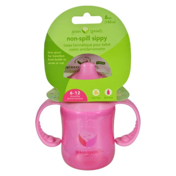 Green Sprouts Non-Spill Sippy Cup 6months +