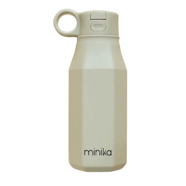 Minika | Silicone Water Bottle 350ml | Sage