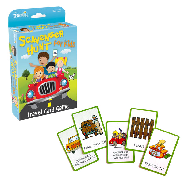 Briarpatch Scavenger Hunt for Kids Travel Card Game