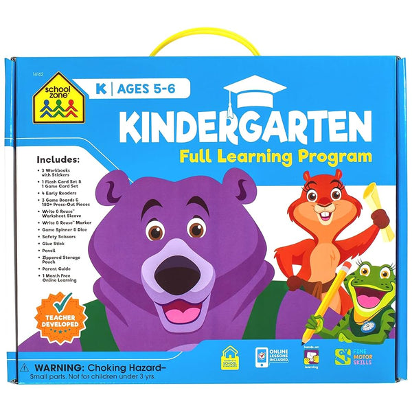 School Zone Kindergarten Full Learning Program