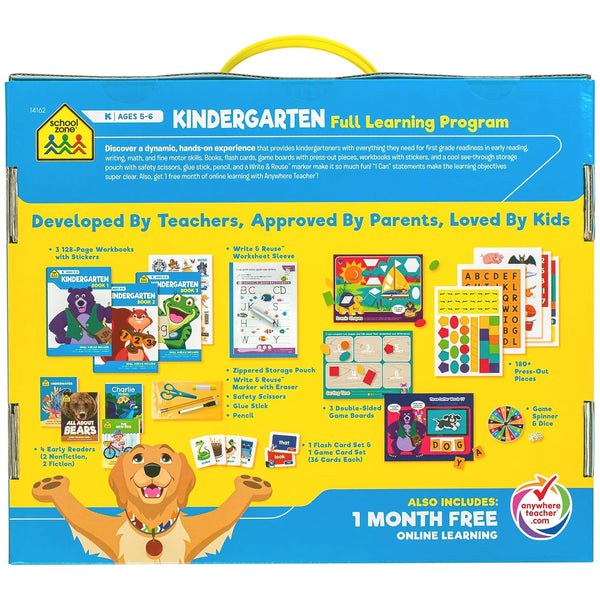 School Zone Kindergarten Full Learning Program