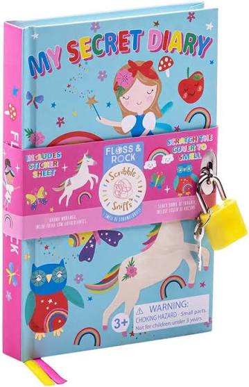 Floss & Rock Scribble and Sniffs | My Secret Diary Rainbow Fairy