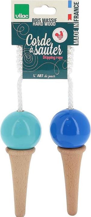 Vilac | Ice Cream Skipping Rope (Blue)