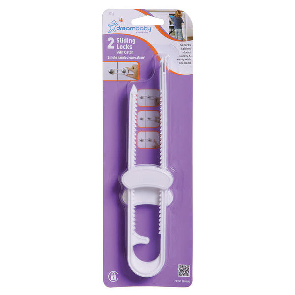 Dreambaby Sliding Locks - 2 pk