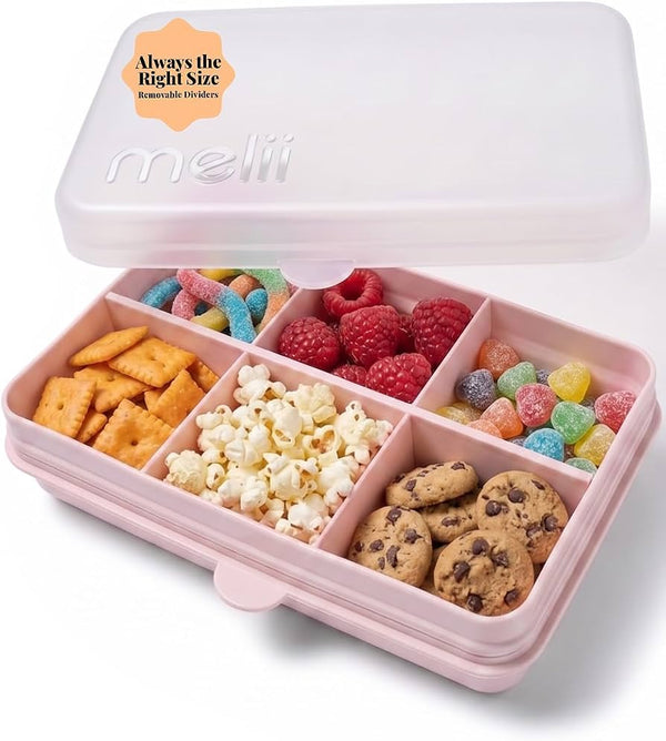 Melii Snackle Box | 6-Compartment