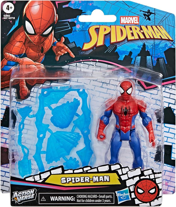 Marvel Spiderman 4.5" Action Gear Figure