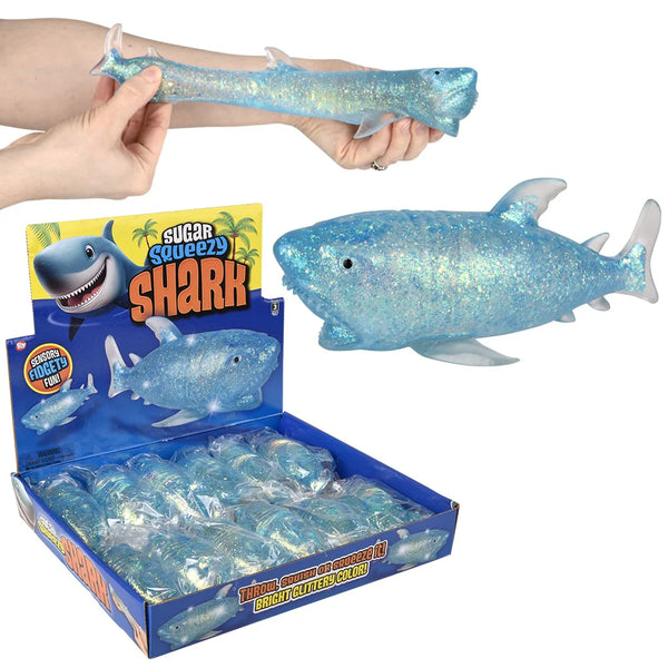 The Toy Network | Sugar Squeezy Shark 6"