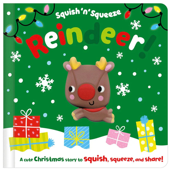 Make Believe Ideas| Squish 'n' Squeeze Reindeer! Board Book