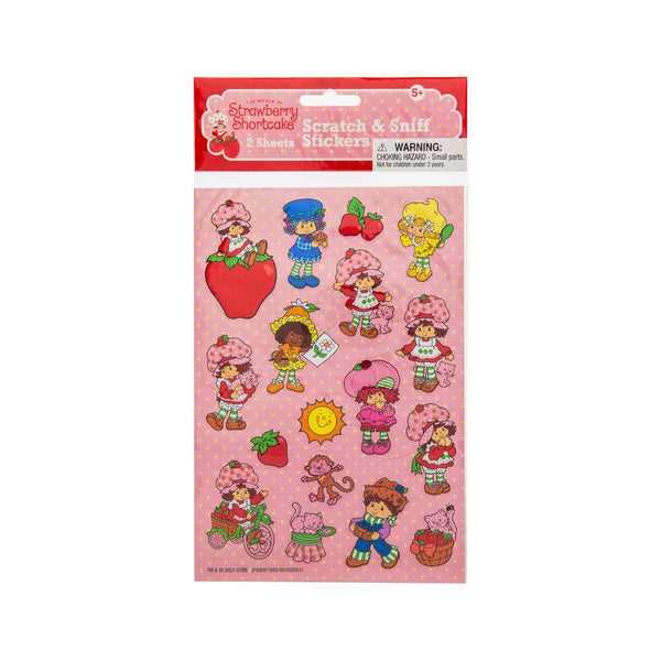 Inkology | Strawberry Shortcake Scratch & Sniff  Stickers