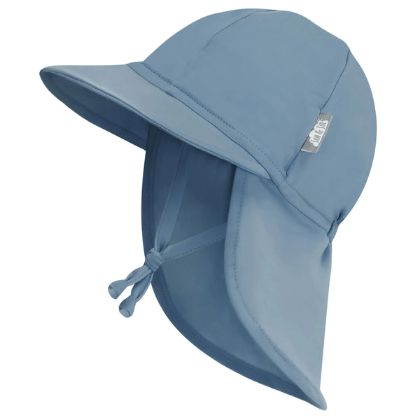 Jan and Jul Sun Soft UV Baby Cap | Blue Grey