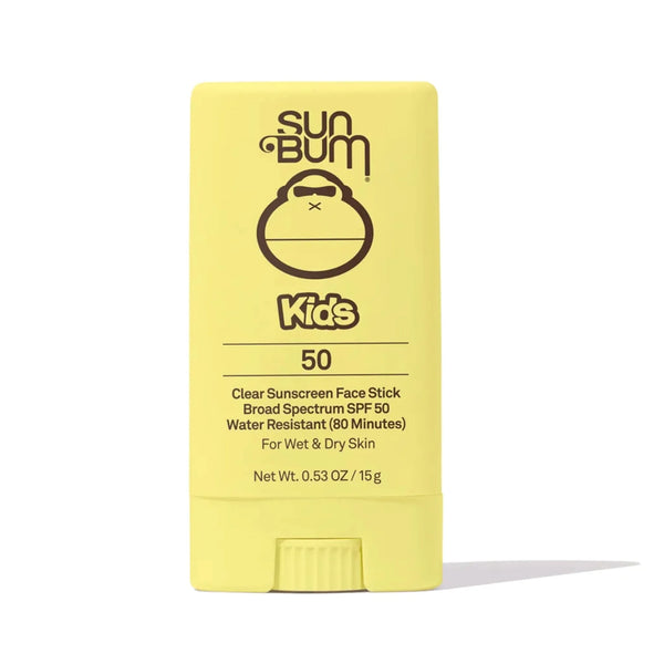 Sun Bum Kids SPF 50 Clear Sunscreen Face Stick | Mess-Free Protection