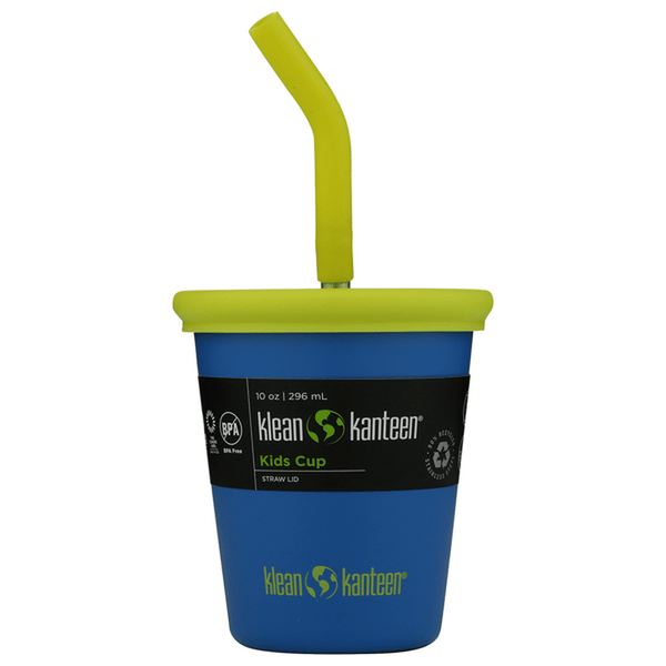 Klean Kanteen 10oz Kids Cup with Straw Lid | Super Sonic