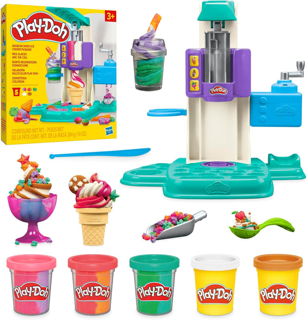 PlayDoh | Rainbow Swirl Ice Cream Play Set
