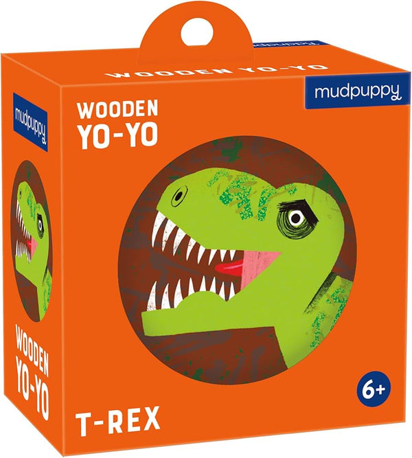 Mudpuppy T-Rex Wooden Yo-Yo