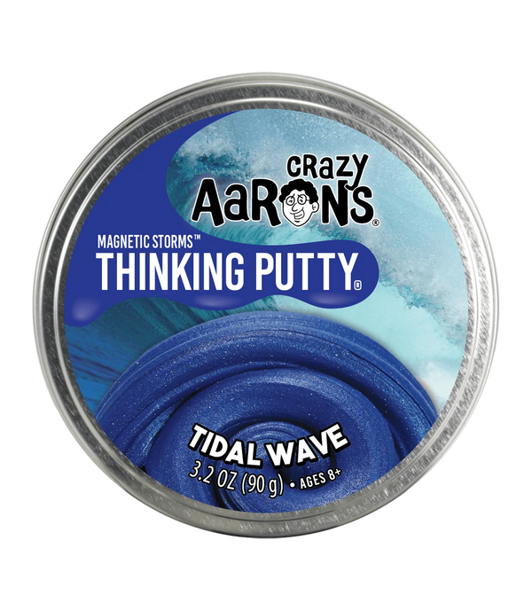 Crazy Aarons Thinking Putty | Magnetic Tidal Wave