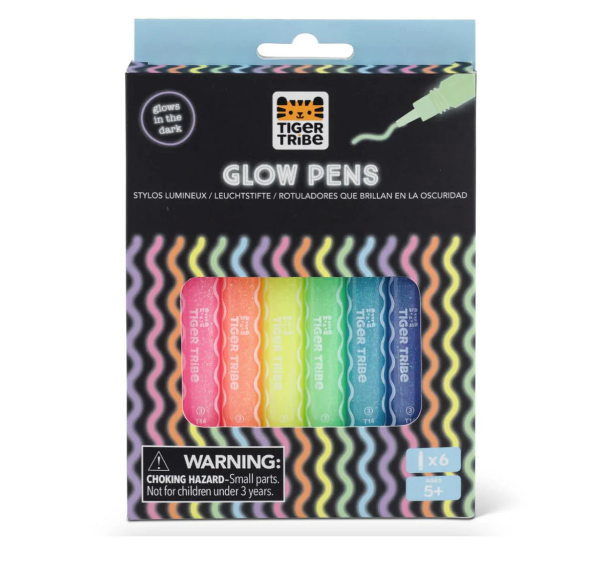 Tiger Tribe | Glow in the Dark Pens 6pk | Kids Store Toronto, Canada ...