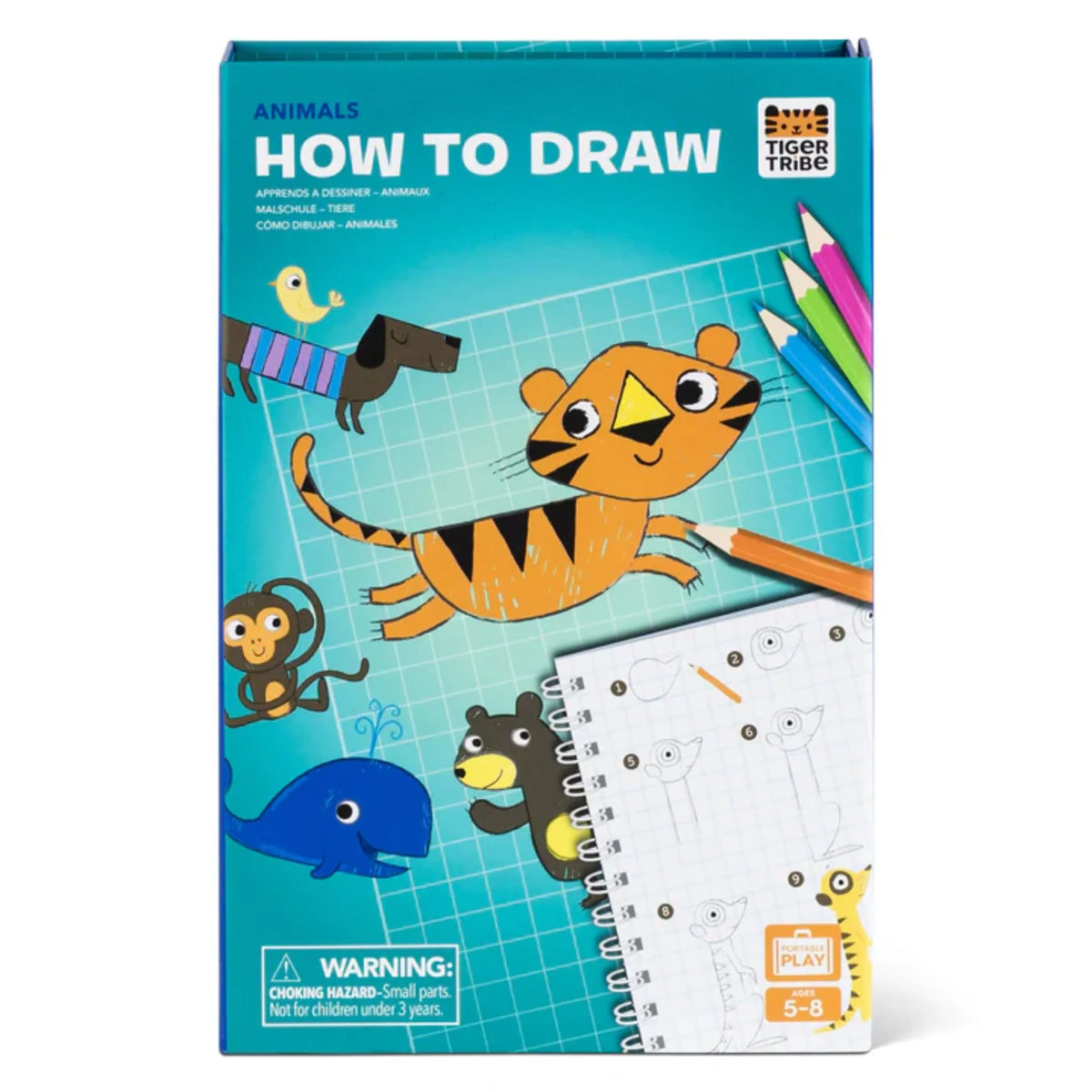 Tiger Tribe | How to Draw Animals Set | Kids Store Toronto, Canada ...