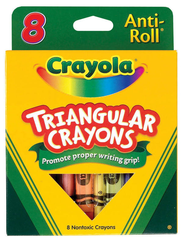 Crayola Triangular Crayons | 8-pack