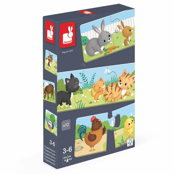 Janod | 10-Piece Puzzle | Trionimo