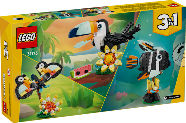 LEGO Creator | 3-in-1 Wild Animals |Tropical Toucan (31173)