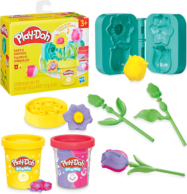PlayDoh Lil' Flowers Assorted