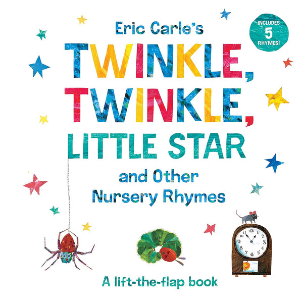 Eric Carle's Twinkle, Twinkle, Little Star and Other Nursery Rhymes Board Book