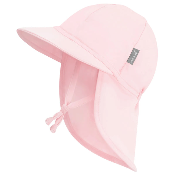 Jan and Jul Sun Soft UV Baby Cap | Soft Pink