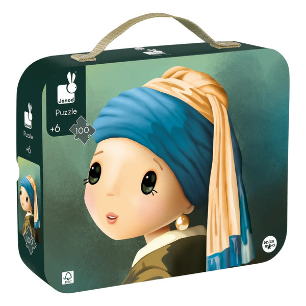 Janod | 100-Pieces | Vermeer-Inspired Puzzle