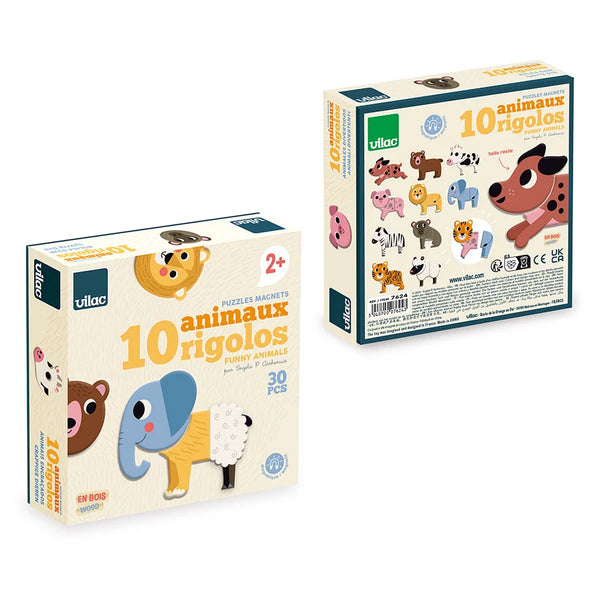 Vilac | Mix and Match Animal Magnets by Ingela P. Arrhenius
