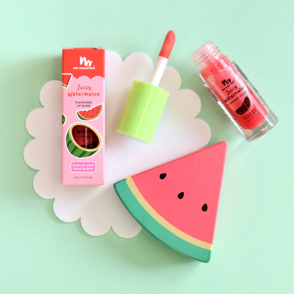 No Nasties Natural Kids Flavoured Lip Gloss | Juicy Watermelon
