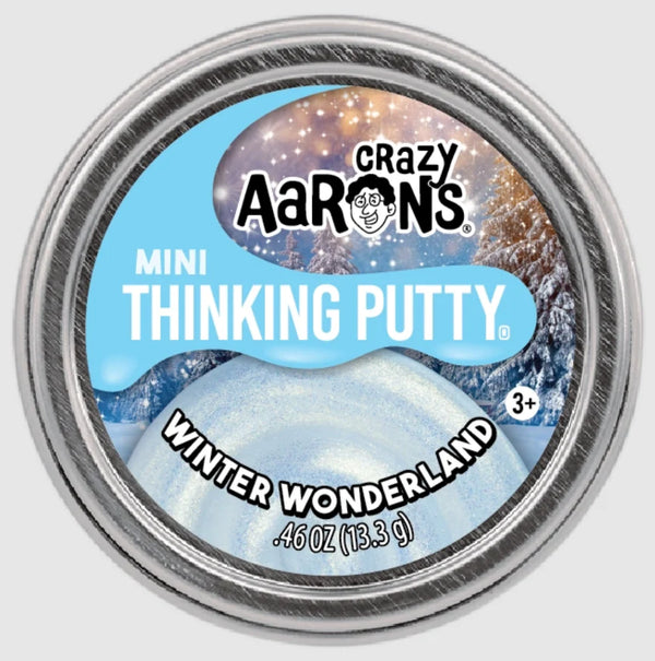 Crazy Aarons | Holiday Tin Stocking Stuffer Thinking Putty