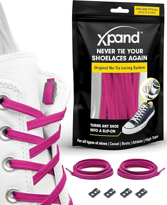 Xpand Elastic Shoe Laces | Original Flat Laces